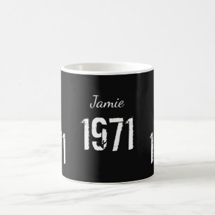 Personnalisé Né en 1971 Anniversaire Mug