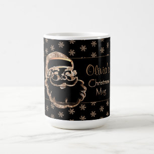 Personnalisé Nom Olivia's Christmas Mug Cute Père