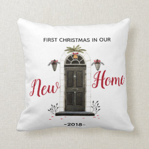 Personnalisé Notre Nouveau Accueil Oreiller de No