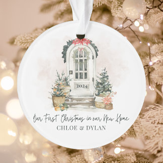 Personnalisé Nouveau Accueil Premier Noël Acryliqu