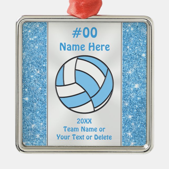 Personnalisé, Ornement du joueur de volleyball (Devant)