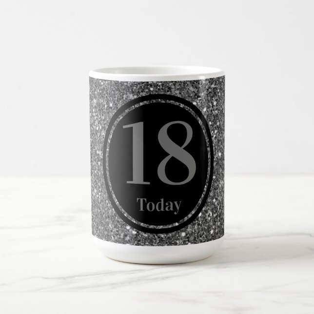 Personnalisé par année spécial anniversaire mug 18 (Centre)
