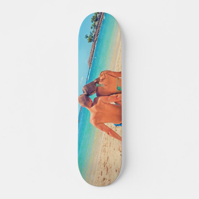 Personnalisé Personnalisé Votre Skateboard Photo (Devant)