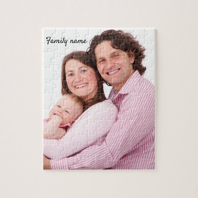 Personnalisé Photo Jigsaw Puzzle cadeau (Vertical)