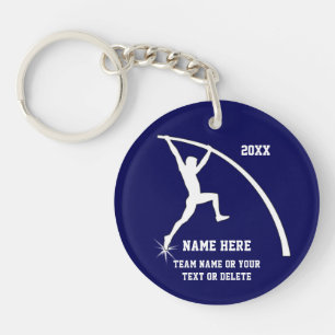 Personnalisé Pole Vault Cadeaux Vos Couleurs, Text