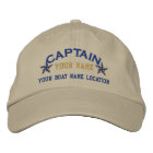 Personnalisé Sea Captain Stars Ball Casquette Brod