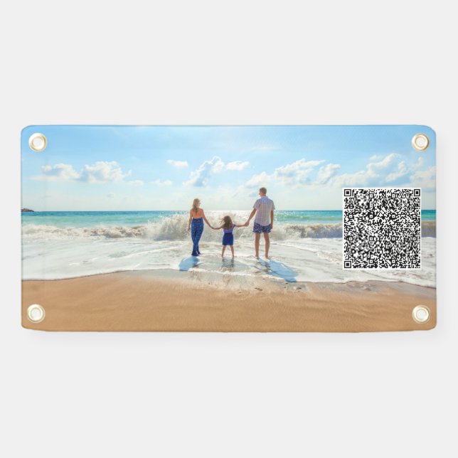 Personnalisé sur mesure votre bannière photo avec  (Horizontal)