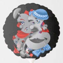 Personnalisé Surreal Puzzle faces Cadeau Balloon