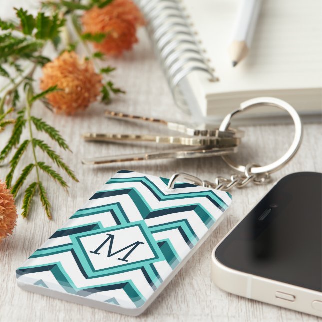 Personnalisé Turquoise Blue Aqua Turquoise Green Z (Devant droit)