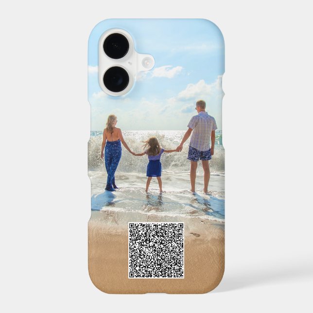 Personnalisé votre code QR et votre coque iphone p (Verso)
