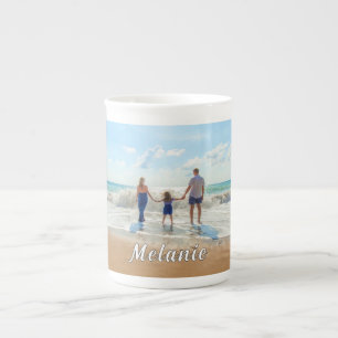 Personnalisé Votre Photo Bone China Mug Nom person
