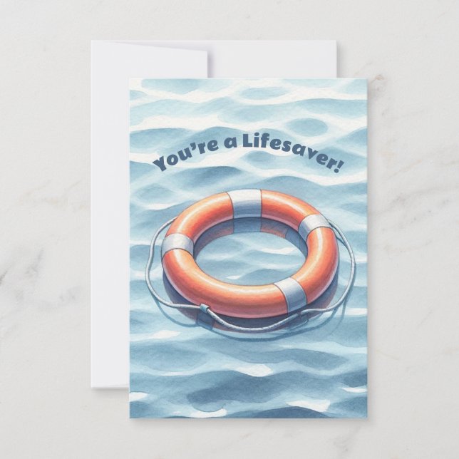 Personnalisé Vous êtes un jeu de cartes Gratitude  (Devant)