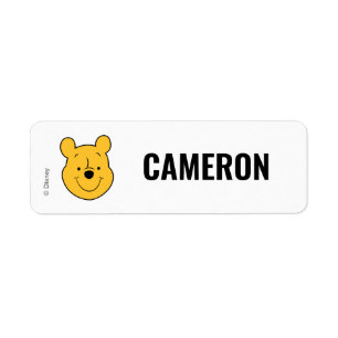 Personnalisé Winnie l'Ooh   Retour aux Étiquettes 