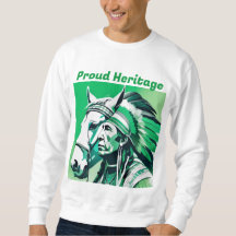 Personnalisée Fière Patrimoine Hommes Sweatshirt d