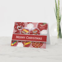 PersonnaliséEnseignant Joyeux Noël Cartes d'orneme