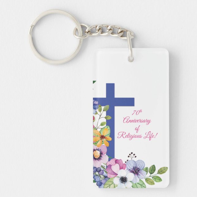 Personnaliser, 70e anniversaire Nun vie religieuse (Devant)