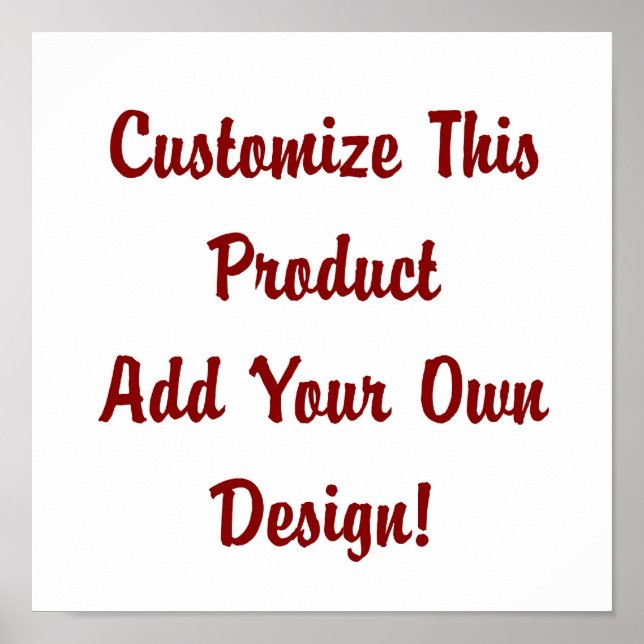 Personnaliser - Affiche (Devant)