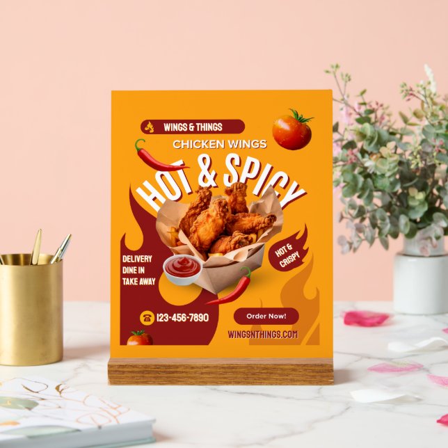Personnaliser Ailes de Poulet Épicées Modernes Ora (Mariage)