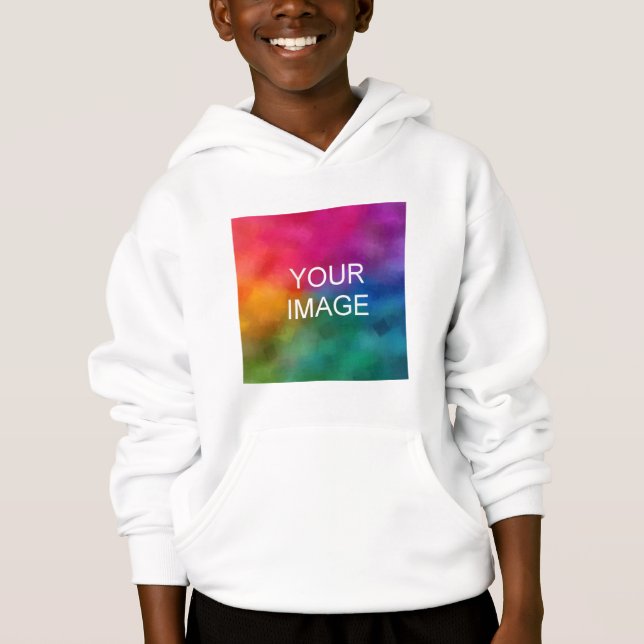 Personnaliser Ajouter l'image Modèle blanc Enfants (Devant)