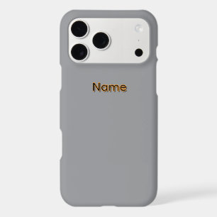 Personnaliser avec un nom gris