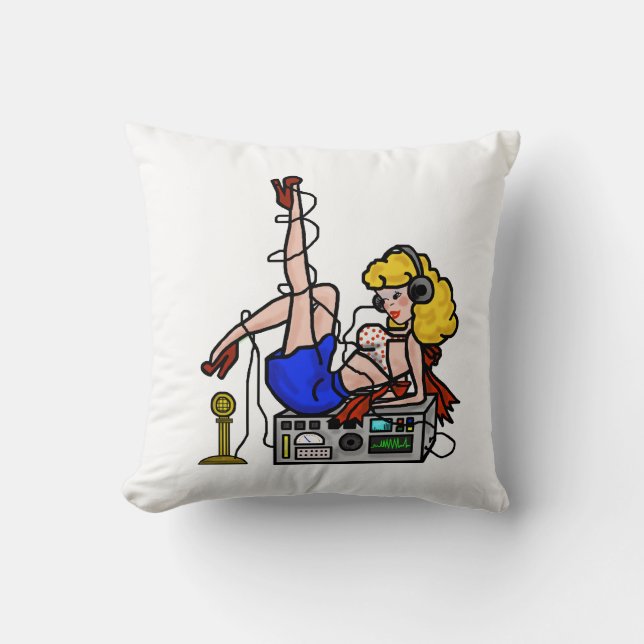 Personnaliser blonde de coussin de 2 de (Recto)