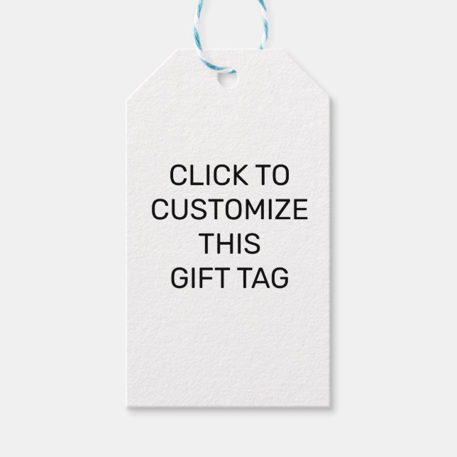 PERSONNALISER CETTE ÉTIQUETTE CADEAU (Devant)