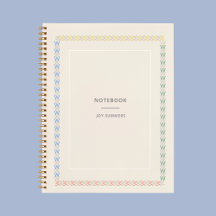 Personnaliser Chic Beige Sand Carnet Planner