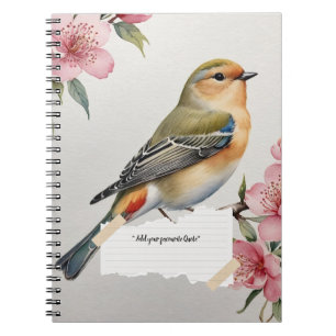 PERSONNALISER : Chinoiserie Bird   Carnet