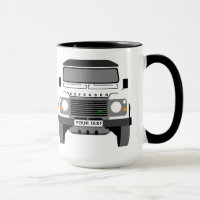 Personnaliser Classic Land Rover tasse
