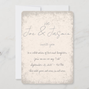 Personnaliser dans un faire-part de mariage de fil