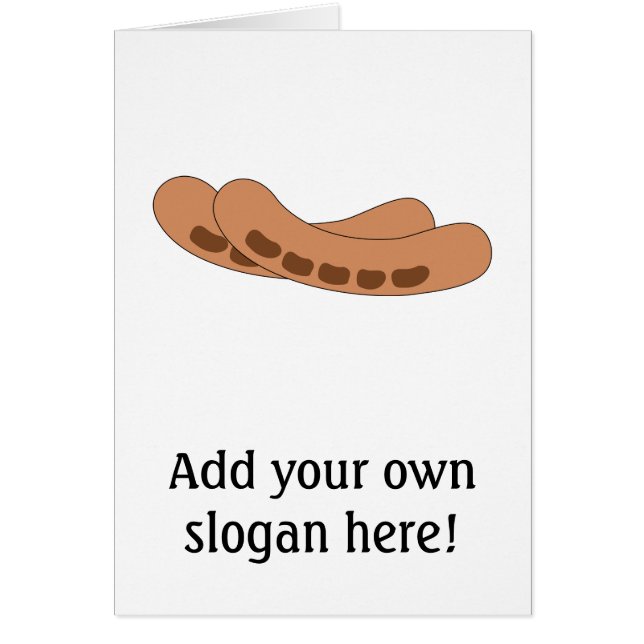 Personnaliser de ce graphique Saucisses (Devant)