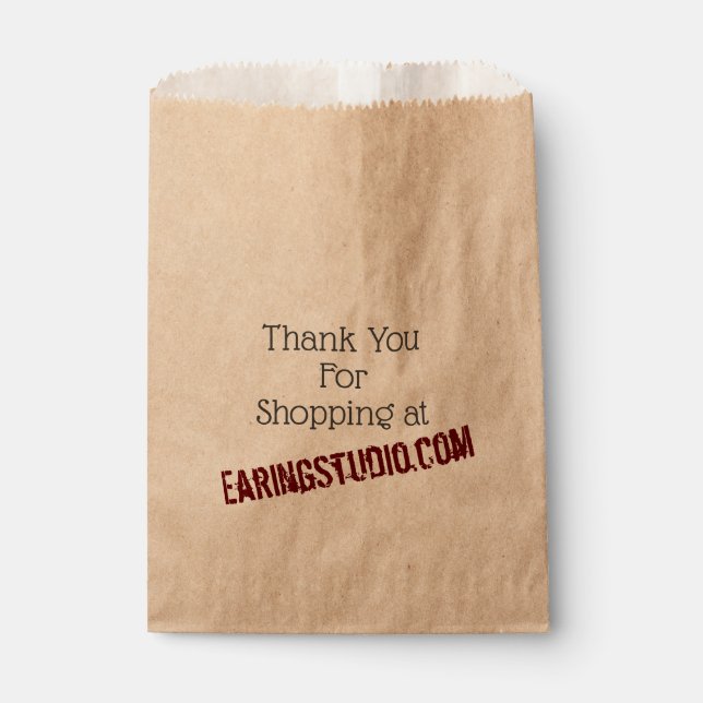 Personnaliser Favoriser les sacs - Site Web Fourni (Devant)