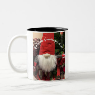 Personnaliser Gnome de Noël en Pologne Mug vert à 
