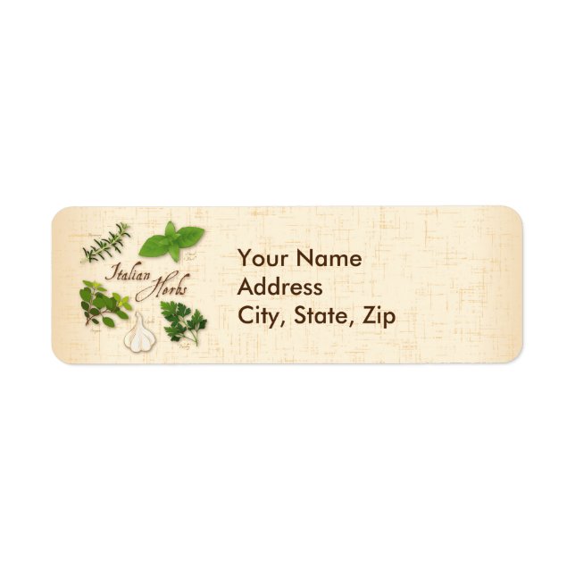Personnaliser Herbes italiennes (Devant)