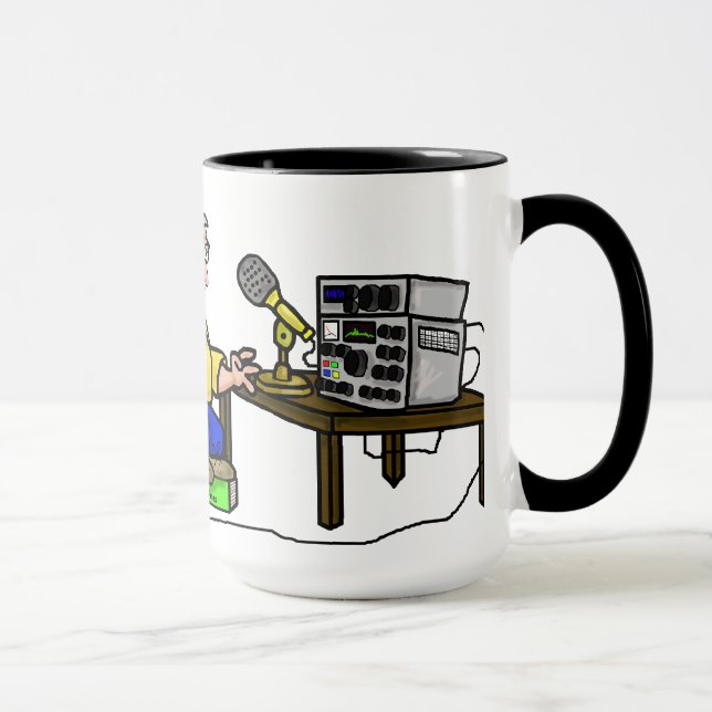 Personnaliser heureuse de tasse de café (Droite)