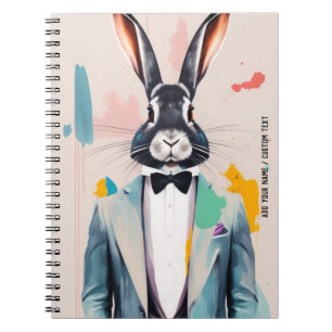PERSONNALISER - Homme lapin lapin lapin   Carnet