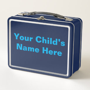 Personnaliser It Metal Lunch Box