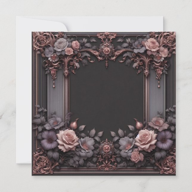 Personnaliser la carte blanche - Invitation et Fai (Devant)