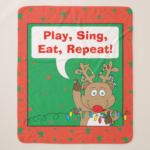 Personnaliser la couverture "Christmas Reindeer"/m