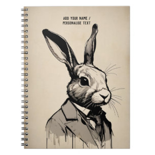 PERSONNALISER : Le Gentleman lapin   Carnet