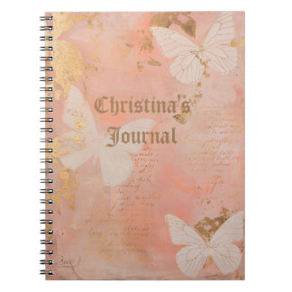 Personnaliser le journal des papillons Vintages