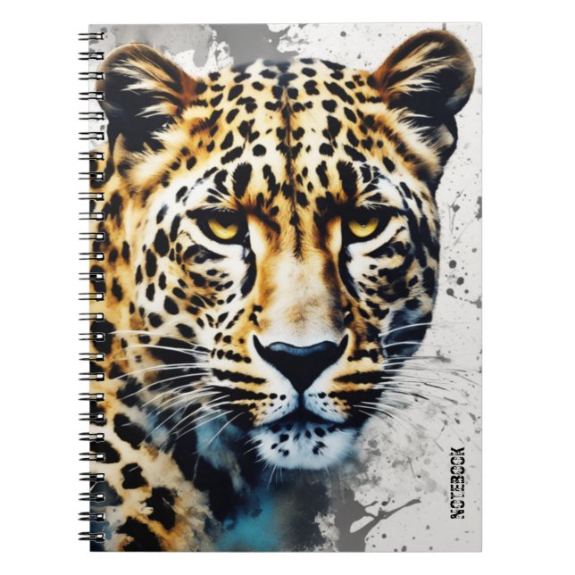 PERSONNALISER : Leopard | Journal carnet (Devant)