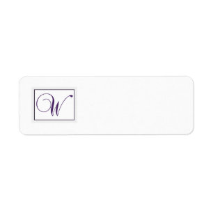 Personnaliser l'étiquette d'adresse de retour Mono
