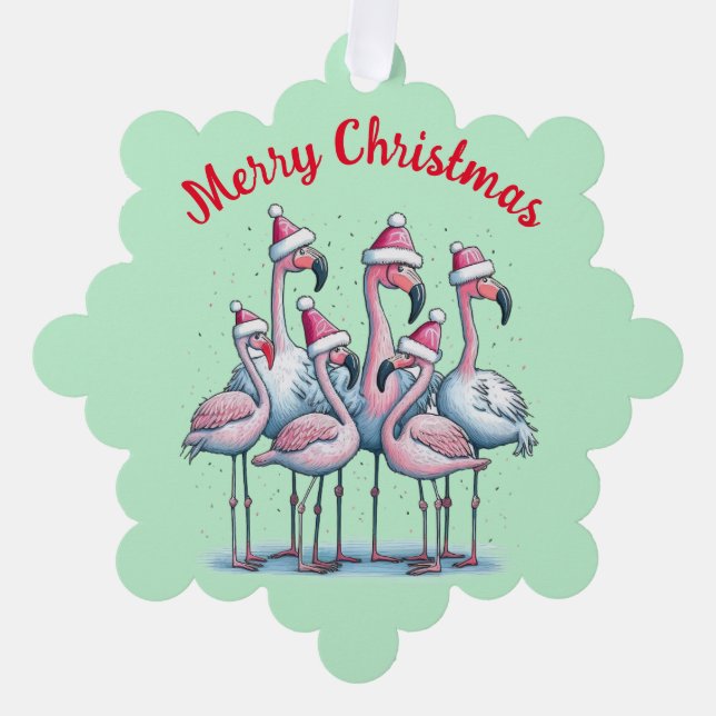 Personnaliser l'ornement de la carte de Noël (Recto)