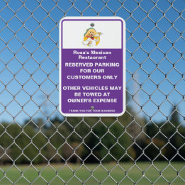 Personnaliser Mexicaine Restaurant Réservé Parking