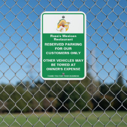 Personnaliser Mexicaine Restaurant Réservé Parking
