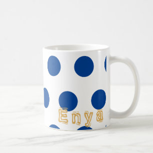 Personnaliser par nom Polka Mug