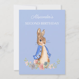 Personnaliser Peter Rabbit Invitation pour le 2e a