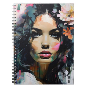 PERSONNALISER : Portrait Abstrait   Journal carnet