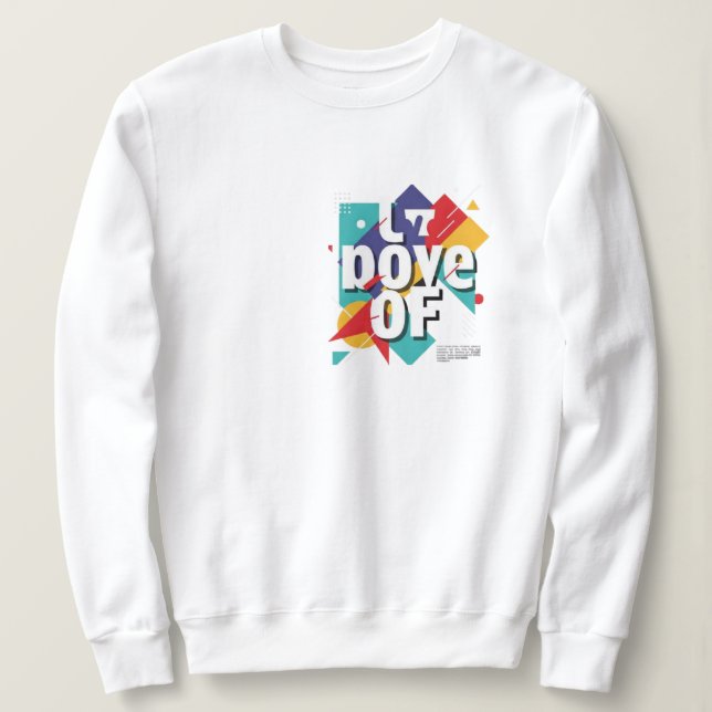 Personnaliser sweatshirt à la mode (Design devant)